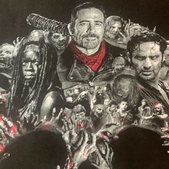 The Walking Dead Skull Shirt 2016 AMC - Picture 4 of 6